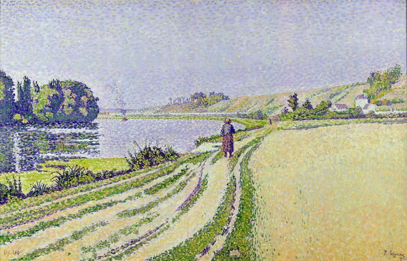 Paul Signac Herblay, La River France oil painting art